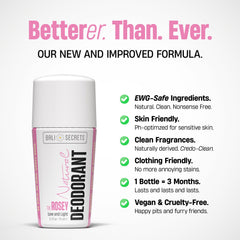Clean formula uses mineral and plant-based ingredients safe for sensitive skin.