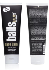 ballsBALM Bare Balm closeup cream texture ideal for gentle, skin-safe hair management