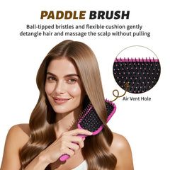 BALON 4Pcs Detangling Brush Set – wide-tooth comb for gentle detangling on wet or dry hair