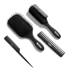 BALON paddle brush for detangling and shine on wet or dry hair