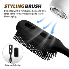 BALON styling brush delivers gentle shaping and smooth results for daily styling