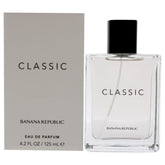 Banana Republic Classic EDP 4.2oz bottle—long-lasting, versatile unisex fragrance.