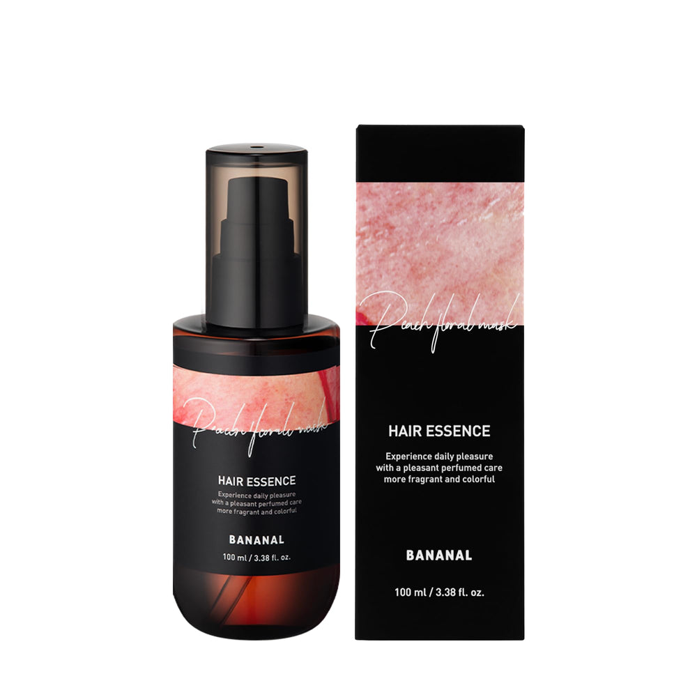 BANANAL 2-in-1 Korean Hair Perfume Oil bottle pour highlights quick-absorb nourishment for frizz control