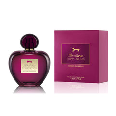 Antonio Banderas Secret Femenine bottle closeup for date-night allure.