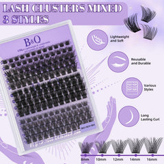 B&Qaugen lash bond and seal close-up highlighting strong adhesion.