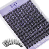 Bandqaugen lash clusters B05 D Curl tray—compact set for quick, natural-looking lash enhancement.