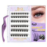 BandQaugen lash clusters packaging for quick at-home DIY lashes