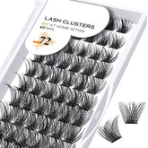 B&Qaugen Racimos Pestañas B02 D Curl 12-18MIX para aplicación casera fácil y rápida