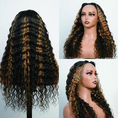 Bangjazz 13x4 lace-front cap detail enables flexible parting and natural scalp appearance.