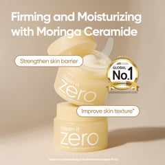 BANILA CO Clean it Zero Firming Cleansing Balm sherbet texture melts away makeup gently