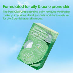 BANILA CO tea tree with exfoliating acids cleanses pores.
