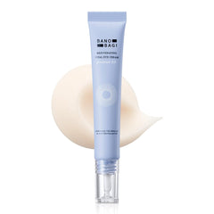 Banobagi PDRN Eye Cream tube application showing quick absorption