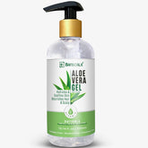 BANSCALX Aloe Vera Gel bottle with pump for easy, mess-free hydration.
