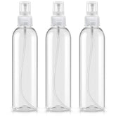 Bar5F clear bottle 8-5oz shows crystal clarity for precise styling and skincare