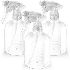 Bar5F empty clear spray bottle with adjustable head for precise application.