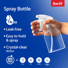 Bar5F ergonomic comfort grip trigger sprayer enables easy spraying during projects.
