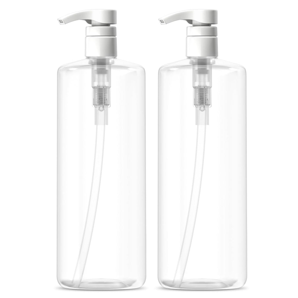 Bar5F 2-pack pump bottles shown, easy to pair for shared bathroom use