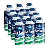 Barbasol Soothing Aloe thick foam cushions skin for a comfortable, smooth shave.