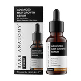 Bare Anatomy Advanced Hair Growth Serum bottle dispense for easy daily application to thinning roots