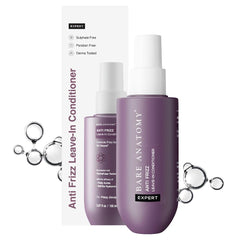 Bare Anatomy anti-frizz leave-in conditioner bottle for frizz control and smooth hair