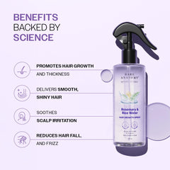 Bare Anatomy rice water texture droplets highlighting lightweight absorption