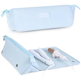 BAREFOOT CARIBOU travel bag back view highlighting sturdy build for daily styling tool storage