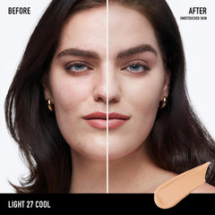 bareminerals Barepro 24HR Matte Foundation SPF 20 zinc oxide demonstrating mineral protection