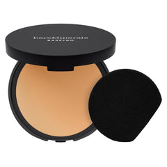 BareMinerals BarePro 24HR skin-perfecting compact opened for long-wear powder finish