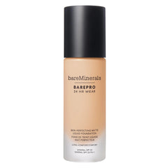 bareminerals Barepro 24HR Wear matte foundation bottle shows oil-free full coverage