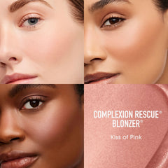 bareMinerals Complexion Rescue Liquid Blonzer tube shows easy, blendable glow on skin.