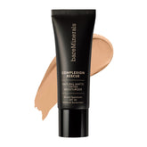 bareMinerals Complexion Rescue Suede 04 bottle shows natural matte finish and oil-control benefits.