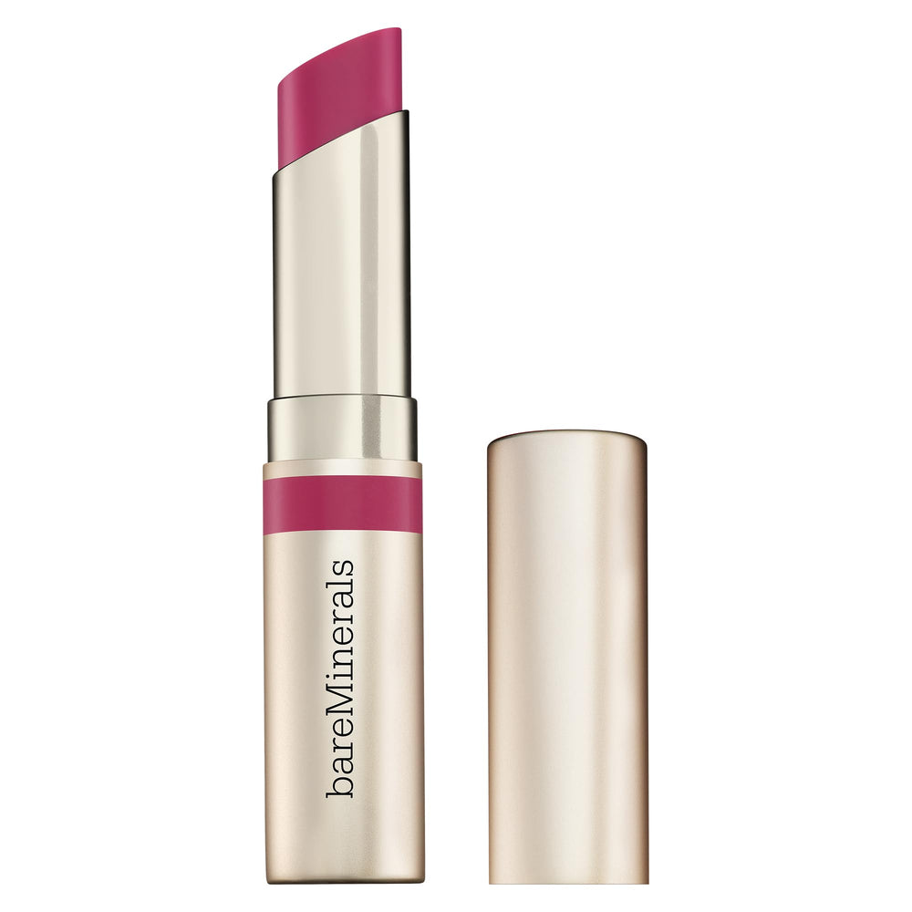 bareMinerals Dewy Lip Gloss-Balm Soul tube closeup showing nourishing shine and hydration.