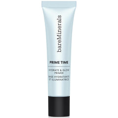 bareMinerals Hydrate & Glow Gel Primer bottle delivers hydration for radiant makeup-ready skin