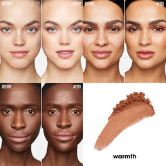 bareminerals mineral foundation dewy finish highlights skin-friendly coverage with natural radiance