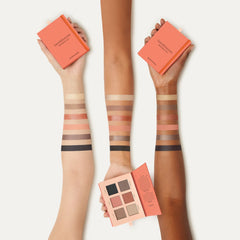 bareMinerals Mineralist Eyeshadow Palette Burnished open display shows versatile day-to-night tones