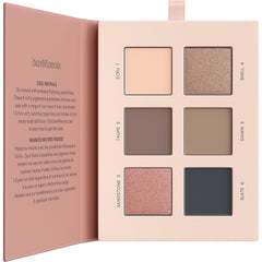 bareMinerals Mineralist Eyeshadow Palette Ultranatural packaging closeup showing clean talc-free design.