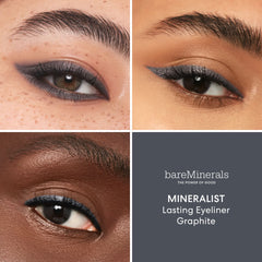 BareMinerals Mineralist Graphite eyeliner creamy texture for smooth blending
