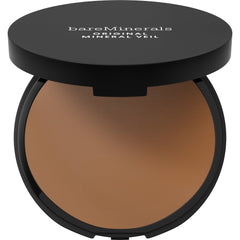 bareMinerals Original Pressed Mineral Veil Sheer Tan compact shows weightless setting.