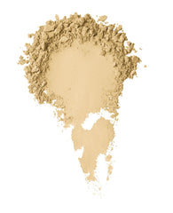 BareMinerals Well Rested under-eye brightener powder-dispense shows a luminous, natural under-eye finish.