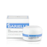 Barielle Nail Strengthener Cream bottle close-up showing pack of two for stronger nails.