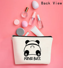 BARPERY panda-themed compact bag fits daily essentials in purse or gym bag.