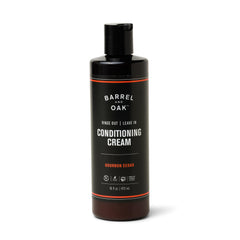 Barrel & Oak Leave-In Conditioner bottle, ideal for daily grooming.