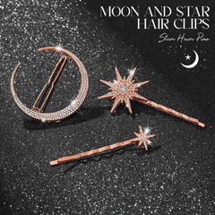 BARTOSI crystal bobby pins bridal sparkle hold for elegant updos.