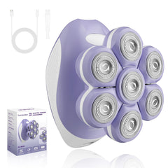 Bartrimber 7D precision heads close-up for fast, smooth leg shaving.