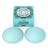 BASE LABORATORIES nipple piercing soaker two cups for hands-free cleansing during daily routines.