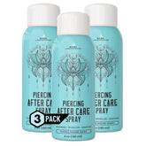 BASE LABORATORIES piercing aftercare spray bottle mist supports gentle cleansing for new piercings