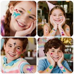 BASIFA flexible brush-tip markers enable precise, smooth line work for kids' body art.