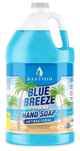 Bastion Blue Breeze bulk refill bottle provides long-lasting 128 oz supply for shared spaces
