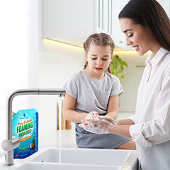 Bastion Pina Colada scent hand wash application shows tropical aroma during use