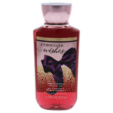 Bath & Body Works A Thousand Wishes Shower Gel bottle front view for fragrant everyday cleansing